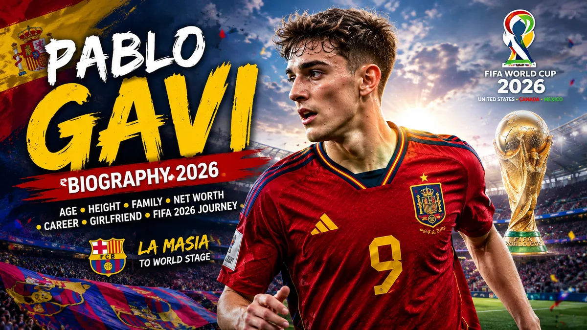 Pablo Gavi Biography 2026