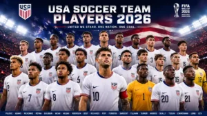 USA Soccer Team Players 2026